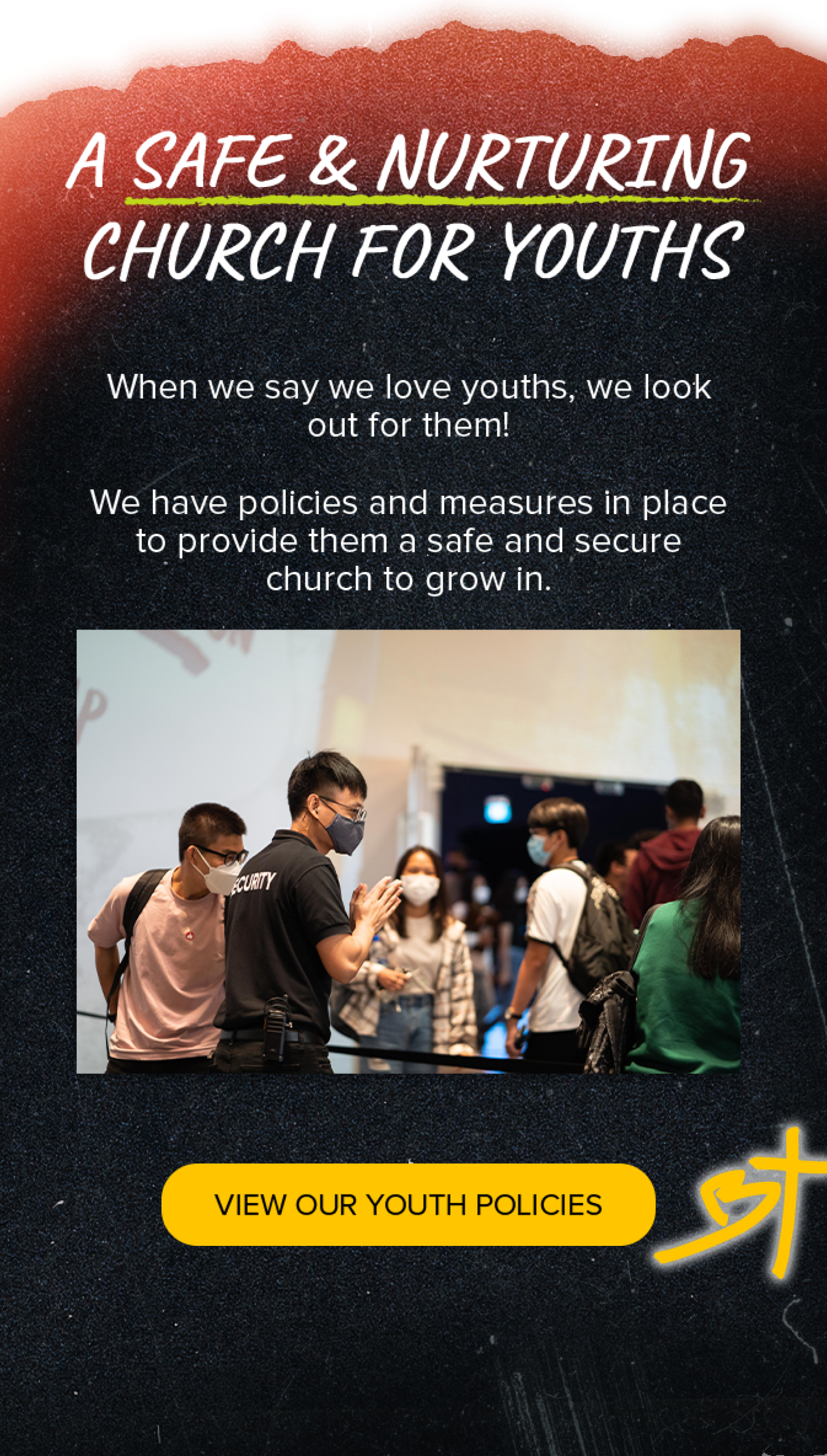 A Safe and Nurturing Church for Youth Image