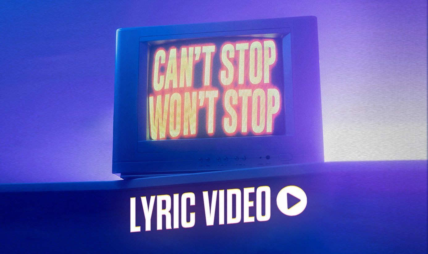 Can’t Stop Won’t Stop (featuring Matt Redman) by Heart of God Church, Daniel Goh and Matt Redman Lyric Video Cover